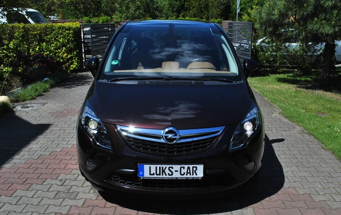 Opel Zafira cena 43999 przebieg: 190000, rok produkcji 2012 z Kańczuga małe 781